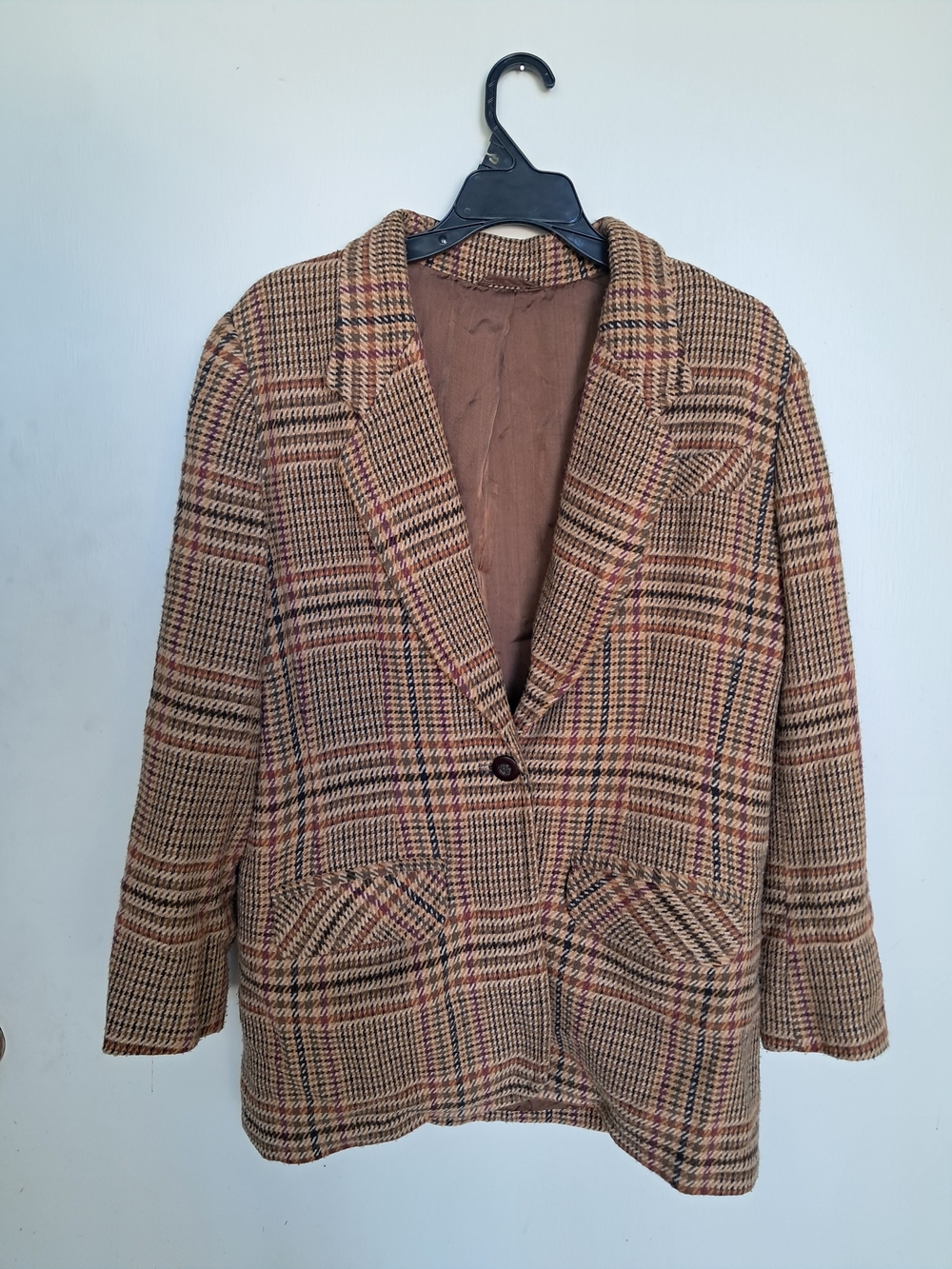 Jc Penny LUXURY PlaiD Women's Blazer